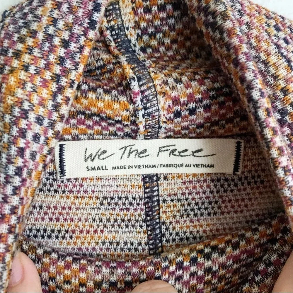 Free People Sunny Days Pullover Turtleneck Top Sz Medium